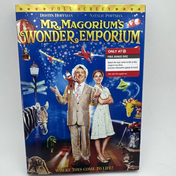 Dustin Hoffman Movie MR MAGORIUM’S WONDER EMPORIUM on DVD Widescreen BR3 - Picture 1 of 4